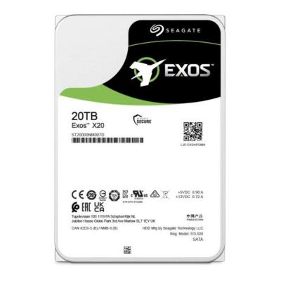 Seagate Exos X20 20tb 3.5&acute;&acute; Hard Disk Drive Vert