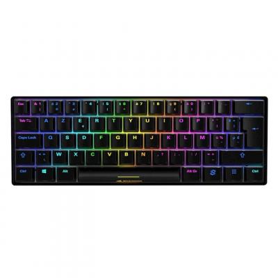 Sharkoon SGK50 S4 clavier USB AZERTY Fran&ccedil;ais Noir, clavier gaming