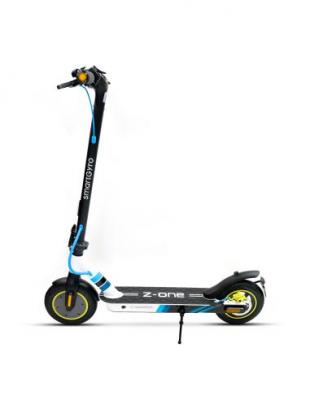 Trottinette &eacute;lectrique smartgyro z-one 36 v 400 w bleu noir