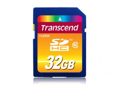 Transcend TS32GSDHC10 m&eacute;moire flash 32 Go SDHC NAND Classe 10 - Neuf