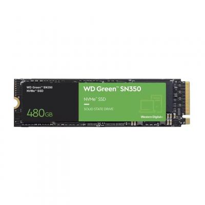 Wd sn350 wds480g2g0c 480 go ssd m.2 nvme sata vert