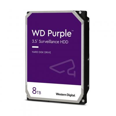 Disque dur interne 3.5"" WD 8To Purple SATA III 256Mo - WD84PURZ
