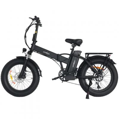 Windgoo f21 pro v&eacute;lo &eacute;lectrique - moteur 250w batterie 48v 12.5ah 20x4.0 pouces pneus - noir 