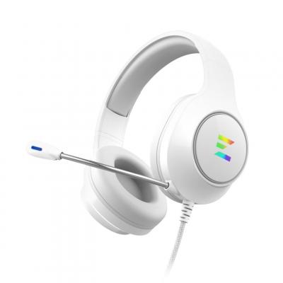 Zalman ZM-HPS310 WH &eacute;couteur/casque Avec fil Arceau Jouer Blanc - Neuf