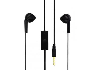Ecouteurs Filaires 3.5mm Kit mains Libres Service Pack Noir