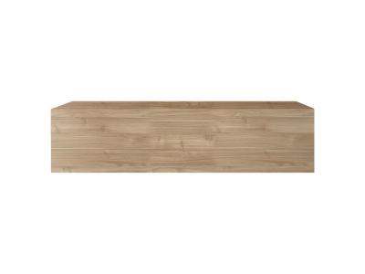 Miliboo &Eacute;l&eacute;ment mural TV horizontal en bois clair L138 cm ETERNEL
