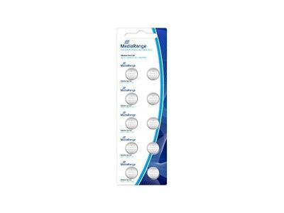 MediaRange - Batterie 10 x LR44 Alcaline 145 mAh