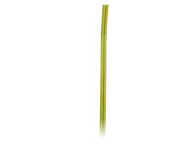 Gaine thermor&eacute;tractable vert / jaune, L.1 m, Diam.6.4 mm, ZENITECH