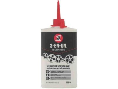 Huile de vaseline en burette - S&eacute;lection Cazabox