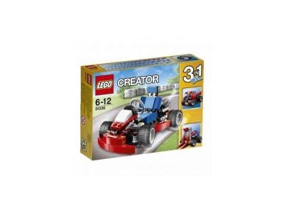 LEGO Creator 3 en 1 31030 Le Kart Rouge 
