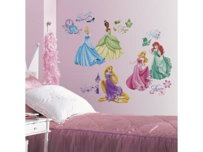 Room Mates Disney Stickers Muraux Moyens Princess Royal Debut 20X23Cm