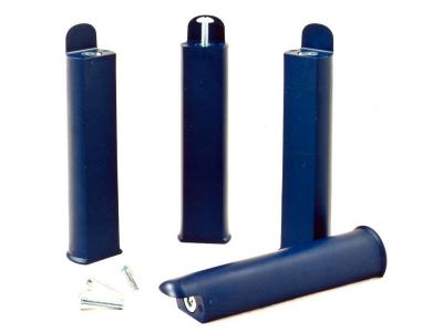Pieds pour cadre lattes 28 cm bleu nuit
