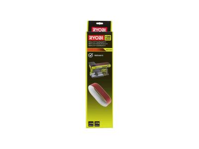 RYOBI 5 bandes abrasives 100 x 914 mm grain 80