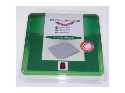Lot de 5 microfiltres x-trem power RO4311 RO4313 RO4320 RO4323 RO4341 (ZR002501) Aspirateur Rowenta