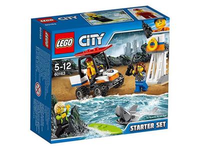 LEGO&reg; City 60163 Ensemble de D&eacute;marrage des Gardes-C&ocirc;tes