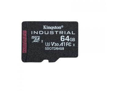 Kingston Technology Industrial Temperature microSD UHS-I 64GB 64 Go MicroSDXC Classe 10