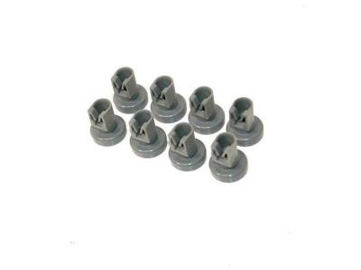 Ensemble de 8 roulettes de panier sup&eacute;rieur pour Lave-vaisselle Electrolux 50286967000