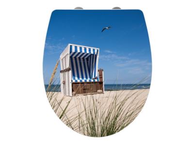 Abattant cabane de plage durop.acrylique