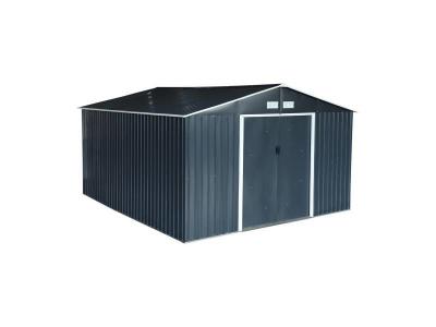Abri de jardin m&eacute;tal 1299m&sup2; avec kit dancrage Slack 