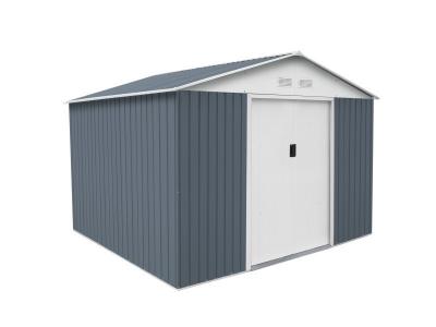 Gardiun Bristol Abri de jardin m&eacute;tallique Gris fonc&eacute; 7,74 m&sup2;