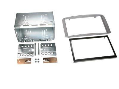 Adaptateur de fa&ccedil;ade 2-din pour alfa 147 / alfa gt gris nc
