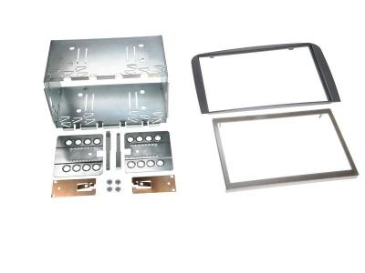 Adaptateur de fa&ccedil;ade 2-din pour alfa 147 / gt anthracite nc