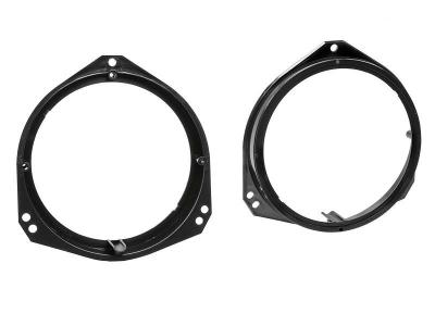 Adaptateur haut parleurs &Oslash; 165 mm BMW/Nissan/Opel/Renault > portes avant