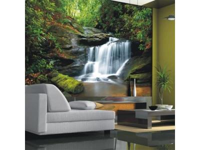 Waterfall, Photo Murale, 360x254 Cm, 4 Parts - Enfants