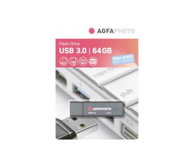 Agfa Photo Usb 3.0 64gb Pendrive Noir