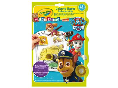 Crayola - Album de coloriage avec autocollants Pat'Patrouille 81-1373