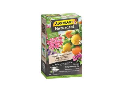 ALGOFLASH NATURASOL - Engrais agrumes et plantes m&eacute;diterran&eacute;enes 800g