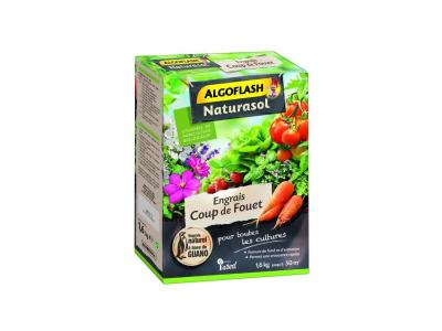 Engrais naturel coup de fouet ALGOFLASH NATURASOL 1.6 kg 50 m&sup2;