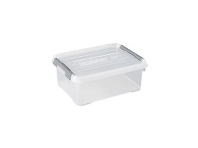 CURVER HANDY PLUS 12L CLIPS GRIS, Rangement, Transparent, 40 x 29 x 15 cm
