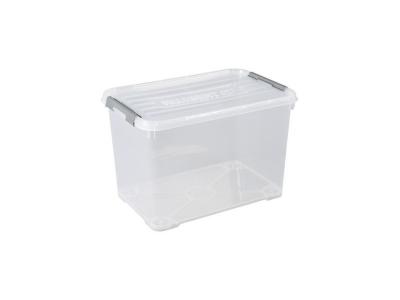 CURVER   HANDY PLUS  65L&nbsp;CLIPS GRIS, Rangement, Transparent, 60 x 40 x 38,8 cm