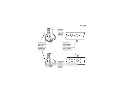 Amortisseur d'origine (C00064503) Lave-linge ariston hotpoint Indesit
