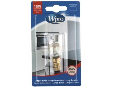 Ampoule poirette 300&deg;C / E14 / T22 / 15W / 220V Four, cuisini&egrave;re 484000008843 WPRO