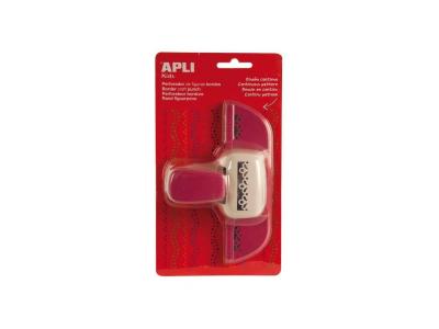 Appli perforatrice de forme cr&eacute;ative - bordures fleurs apli 013640