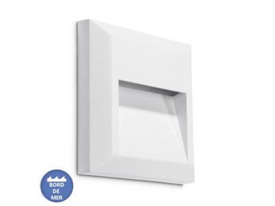Leds C4 - Applique ext&eacute;rieure K&ouml;ssel LED IP65 - Bord de mer - Blanc