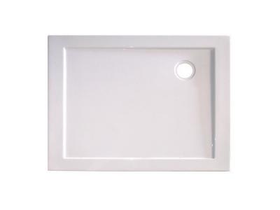 Receveur de douche acrylique extraplat - Blanc - 80x120cm