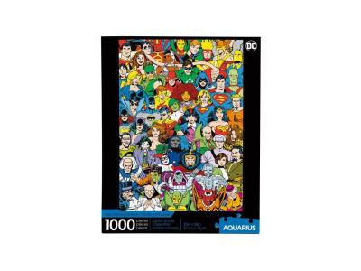 Dc comics - puzzle retro cast (1000 pi&egrave;ces)