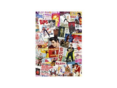 AQUARIUS Puzzle 1000 pieces Elvis Film Poster collage - 65334 