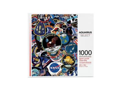 AQUARIUS Puzzle 1000 pieces NASA Mission Patches - 62906 