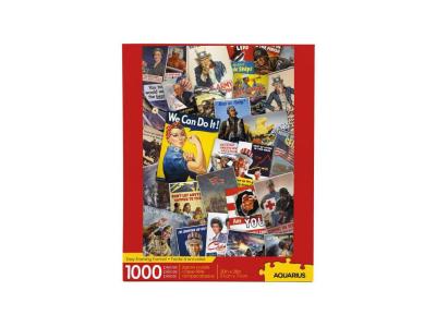 AQUARIUS Puzzle 1000 pieces Smithsonian Poster de Guerre - 65374 