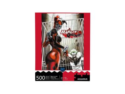AQUARIUS Puzzle 500 pieces DC Comics Harley Quinn + The Joker - 62146 