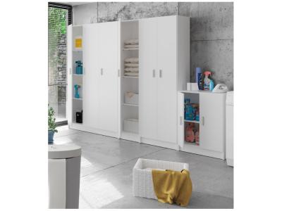 Kit armoire 3 portes polyvalente 108 x 37 x 180H cm