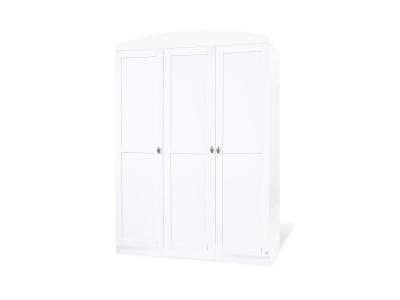 Grande armoire pour chambre de b&eacute;b&eacute; blanc Laura Pinolino