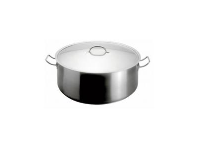 Artame Faitout Avec Couvercle En Inox - O 26 Cm - 5 L - Gris