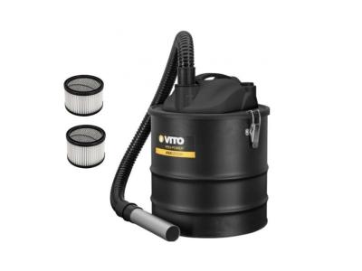 Vito - Aspirateur de cendres 1200W Cuve 18L + 2 Filtres hepa