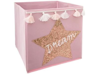 Bac de rangement Sequins et Pompons d&eacute;co &Eacute;toile