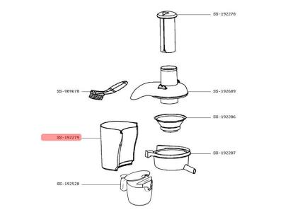 Tefal - Bac Recepteur - Ref: Ss-192279
